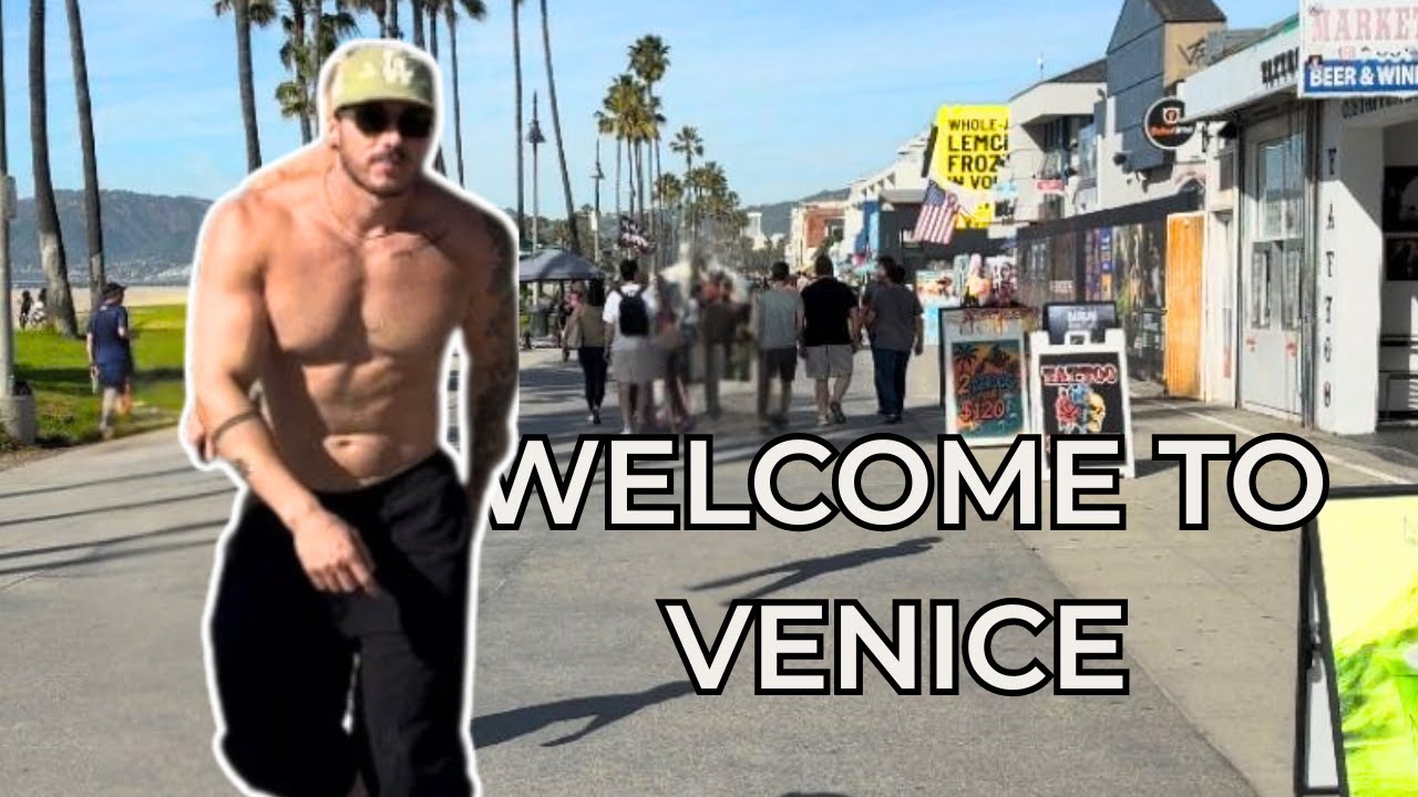Walking the Wild Side of Venice Beach | 30 Mins of Pure Energy (4K)