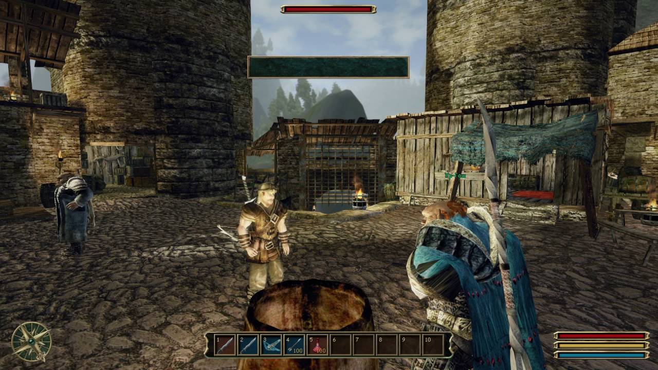 Gothic 3: Забавный диалог с Ур-Гошем