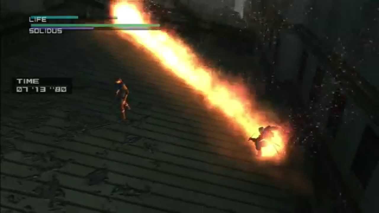 MGS2 Boss Survival Hard Snake (No kill) 7:50:73