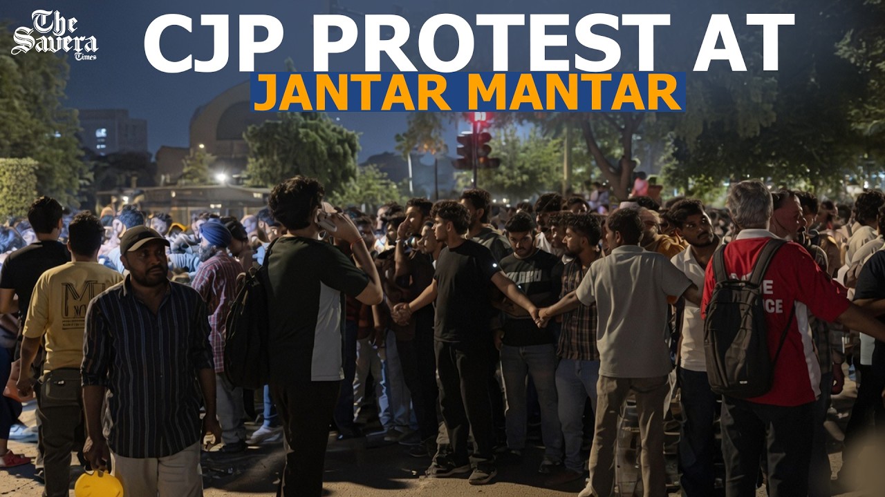 LIVE | CJP Protest Continues,Visuals Emerge from Tolstoy Marg Area I Abhijeet I Dharmendra Pradhan