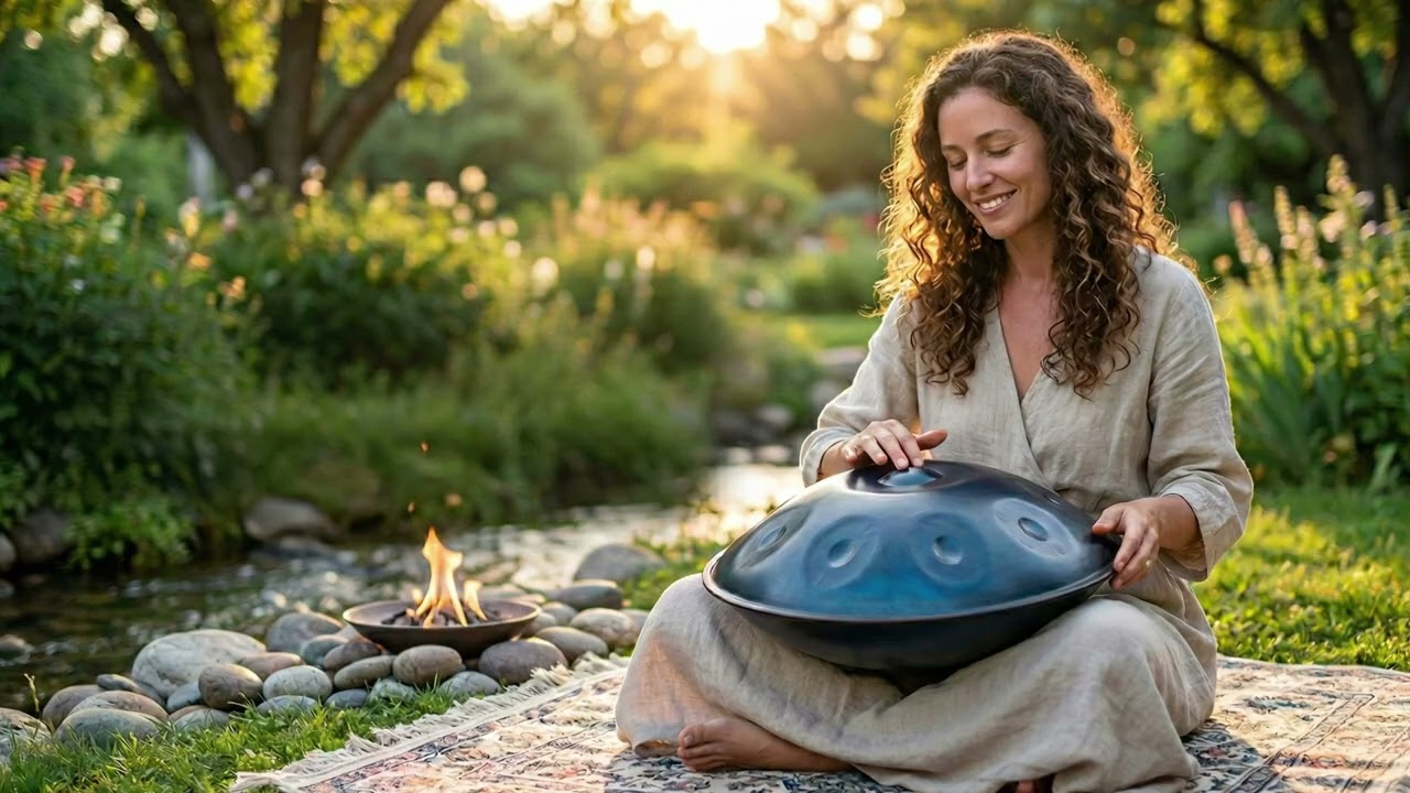 Relajación Profunda: Sonidos de Handpan para Calmar la Mente y Dormir (432Hz)