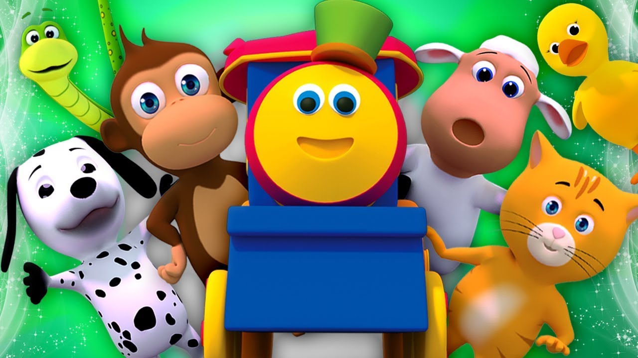 บ๊อบรถไฟ | สิบในเตียง | เพลงการศึกษา | บทกวีของเด็ก | Nursery Rhymes | Bob Ten In The Bed