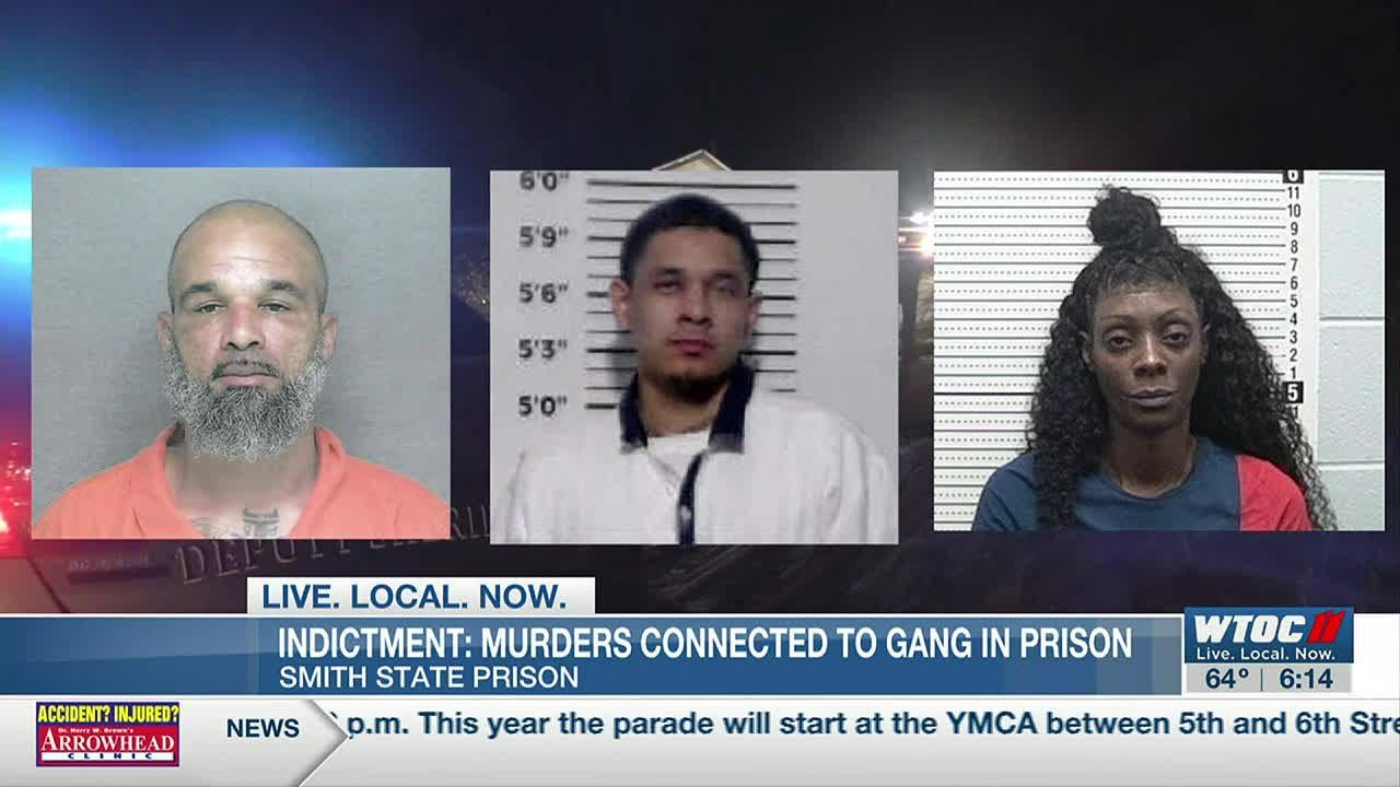 Multiple murders connected to gang in Smith State Prison, according to indictment