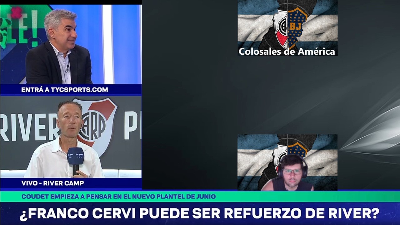 Franco Cervi Puede Ser Refuerzo de River?