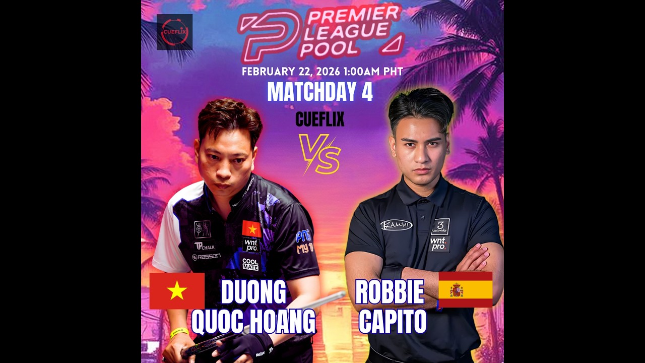 𝙍𝙊𝘽𝘽𝙄𝙀 𝘾𝘼𝙋𝙄𝙏𝙊 𝙑𝙎. 𝘿𝙐𝙊𝙉𝙂 𝙌𝙐𝙊𝘾 𝙃𝙊𝘼𝙉𝙂 | 𝙎𝙏𝘼𝙂𝙀 2 |  𝙋𝙍𝙀𝙈𝙄𝙀𝙍 𝙇𝙀𝘼𝙂𝙐𝙀 𝙋𝙊𝙊𝙇 #billiards #9ball #plp