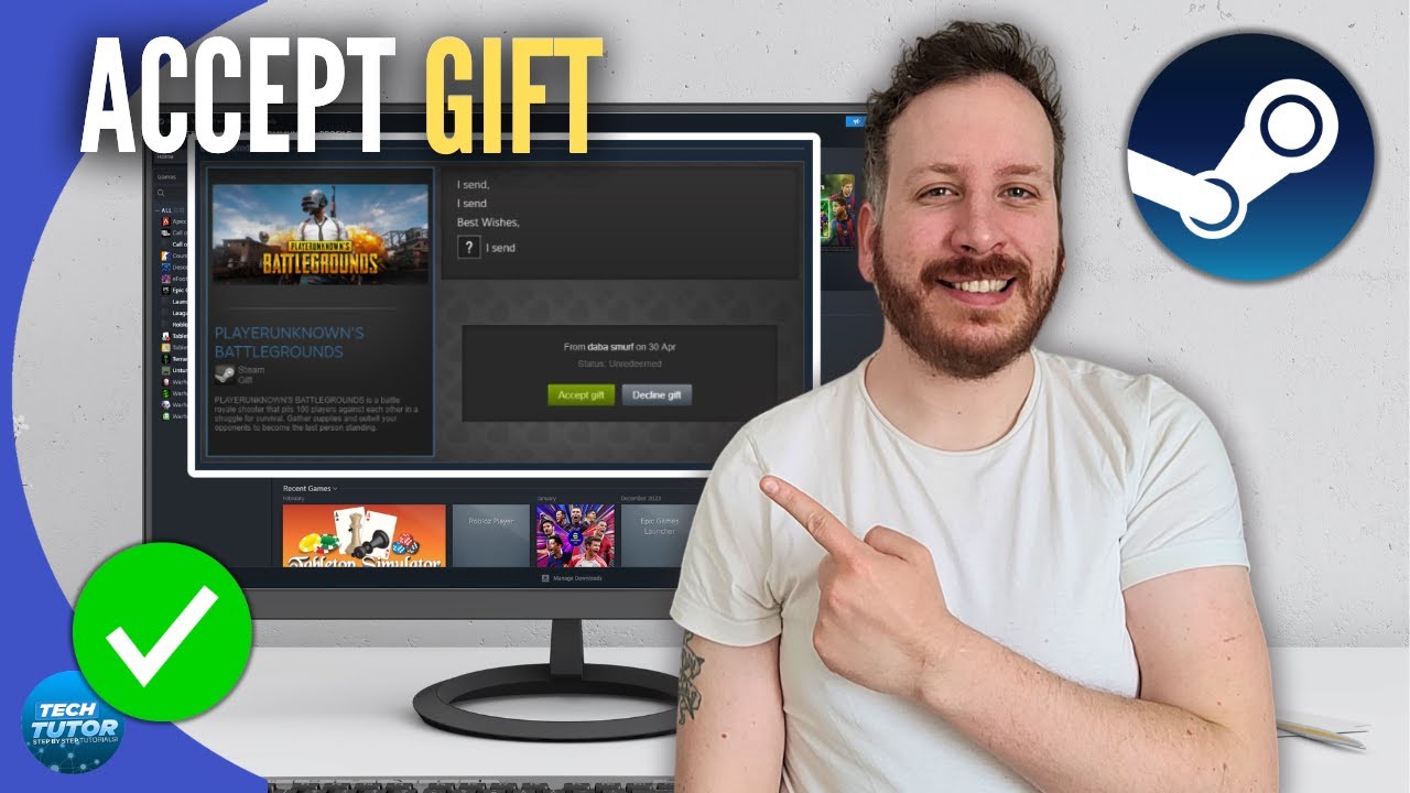 How To Accept Gift On Steam