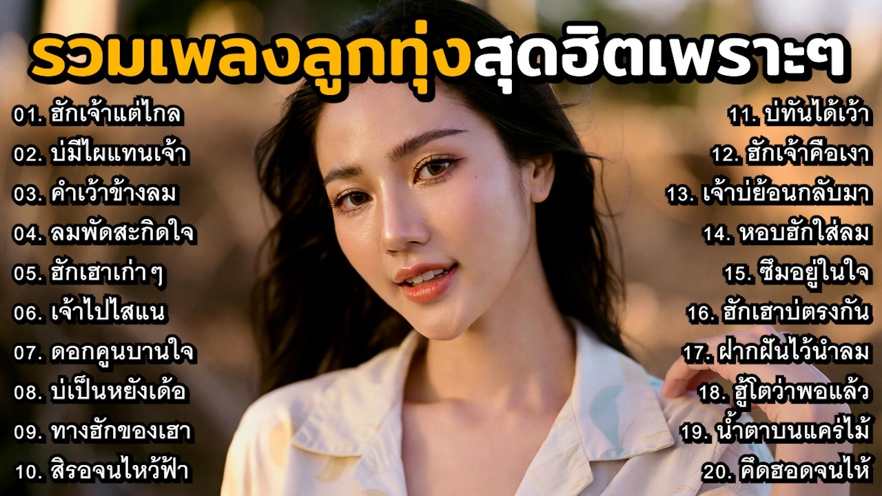 💞 รวมเพลงลูกทุ่งใหม่ล่าสุด 2026 ฟังแล้วอินสุดๆ