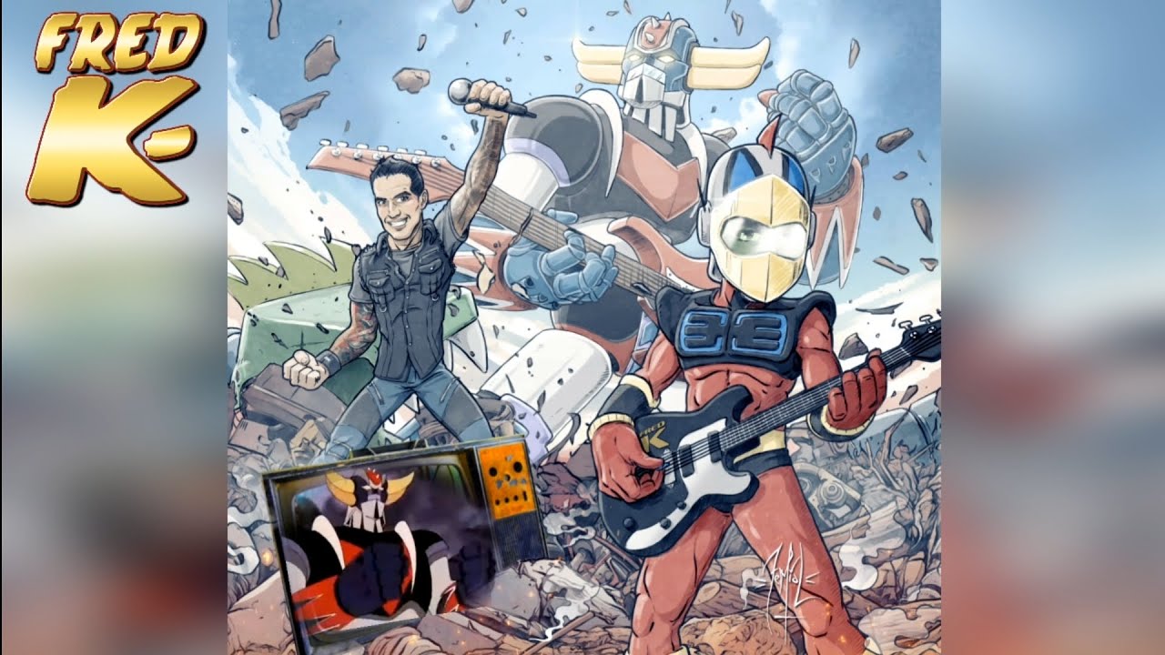 Fred K. - Accours vers nous prince de l'espace (Goldorak rock cover - Enrique) Grendizer cover.