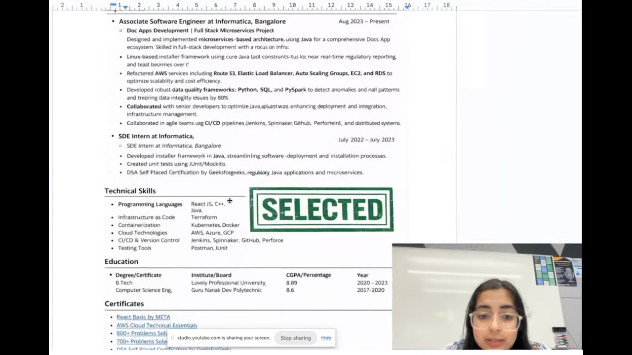 FREE ATS-Friendly Resume Template Launch 🚀 | Fresher & Experienced | Live with Amazon Engineer