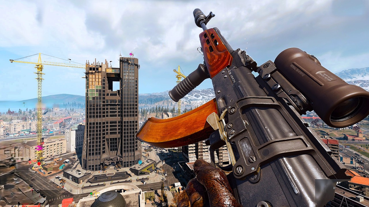 Call of Duty: Warzone ( AK-74 ) Wygrana Gameplay! ( Bez komentarza )