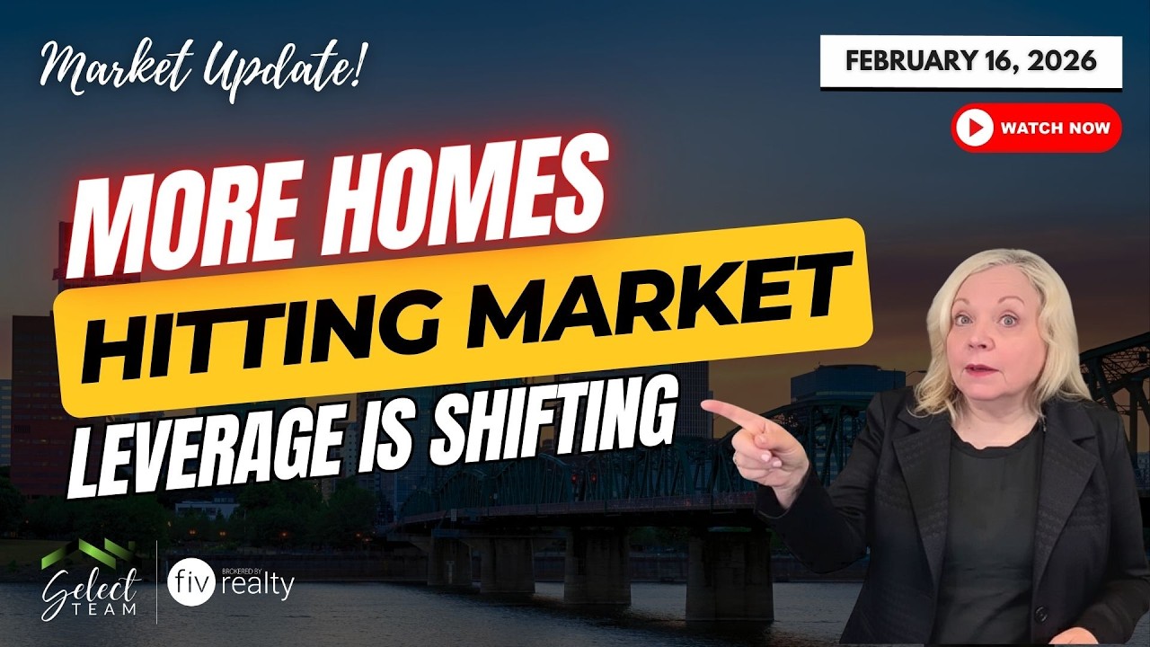 Portland Housing Market Shift Supply Is Rising Faster Than Demand - Lauren Perreault