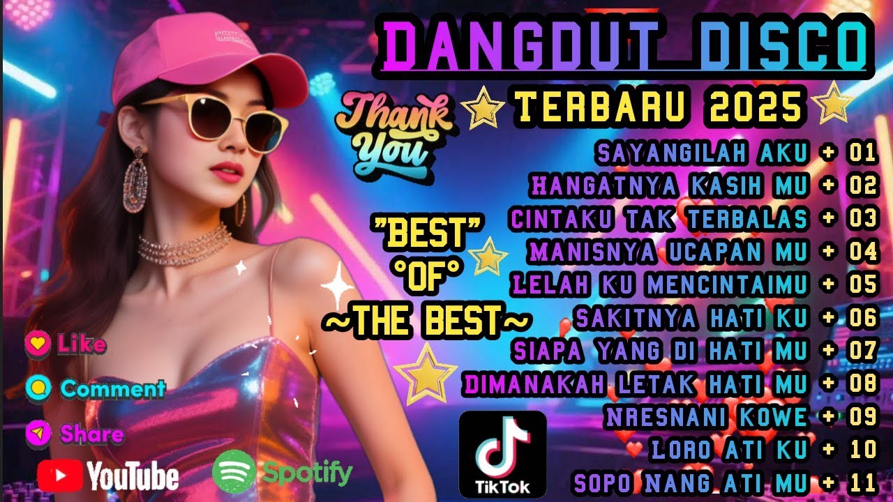 DANGDUT DISCO VIRAL TERBARU 2025||SAYANGILAH AKU - cocok untuk menemani perjalanan dan kerja 
