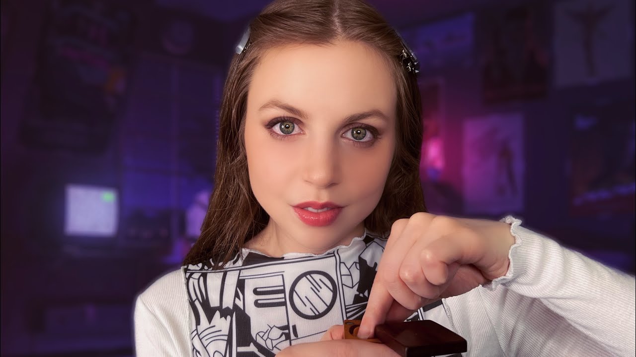 ASMR Obsessed Goth Girl Exorcises Your Possessed Aura Roleplay (ASMR For Sleep Personal Attention)