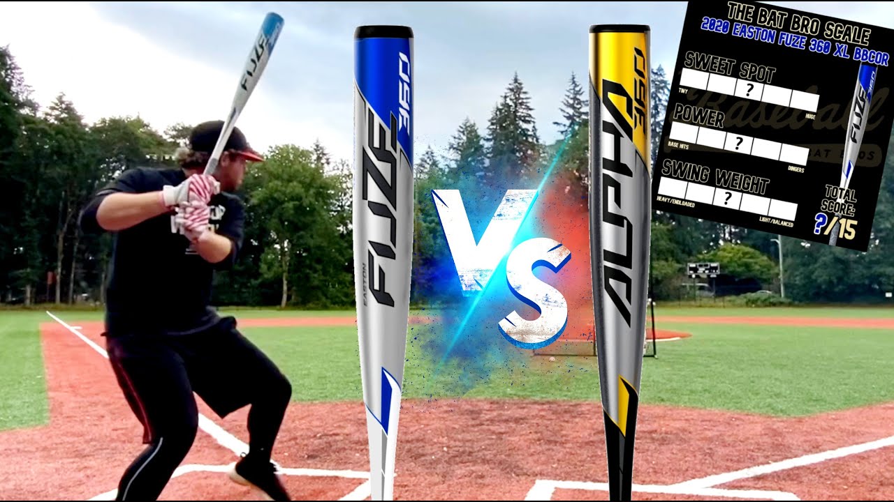 Easton Fuze XL vs. Easton Alpha XL - Best Easton BBCORs of the year? BBCOR Baseball Bat Reviews