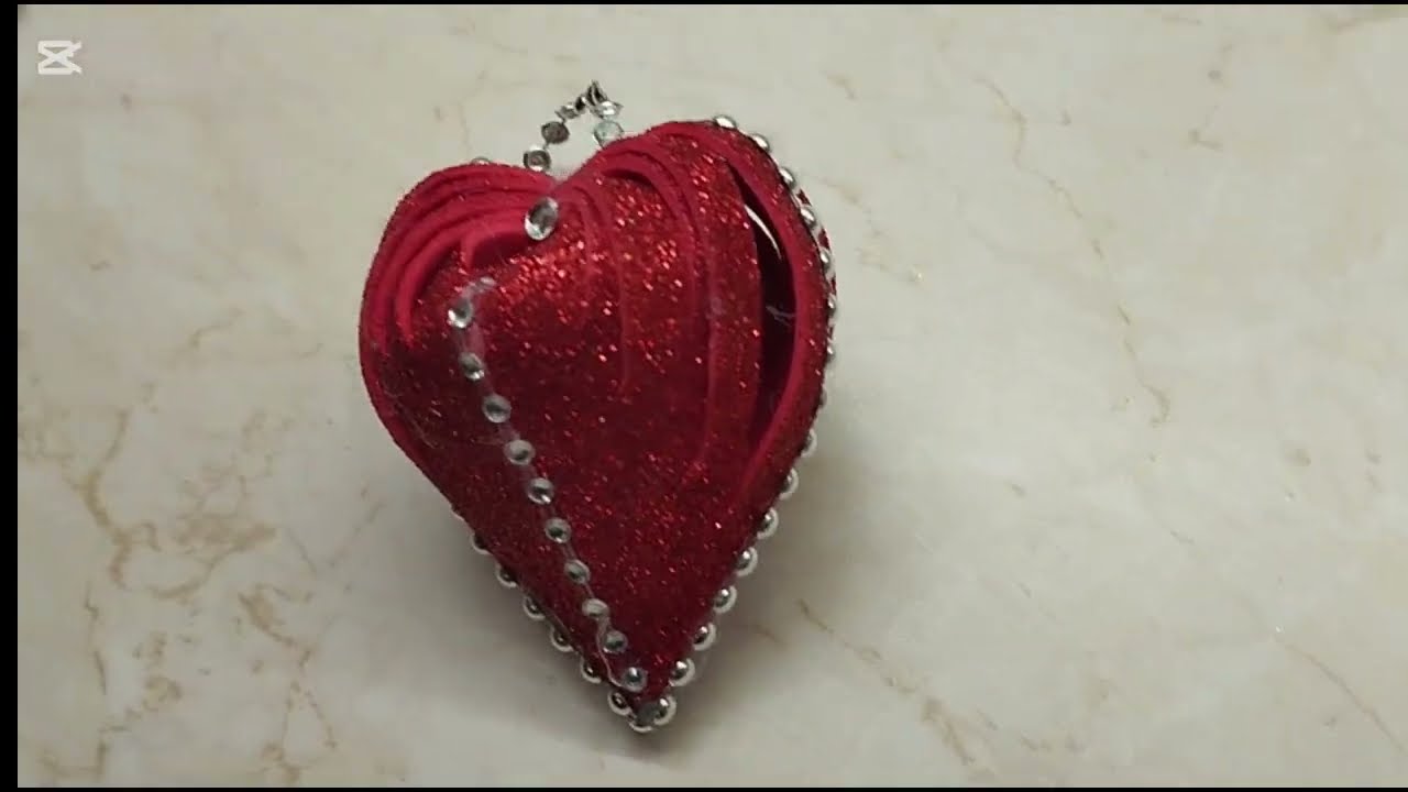DIY 3D Hearts ❤ from Foamiran