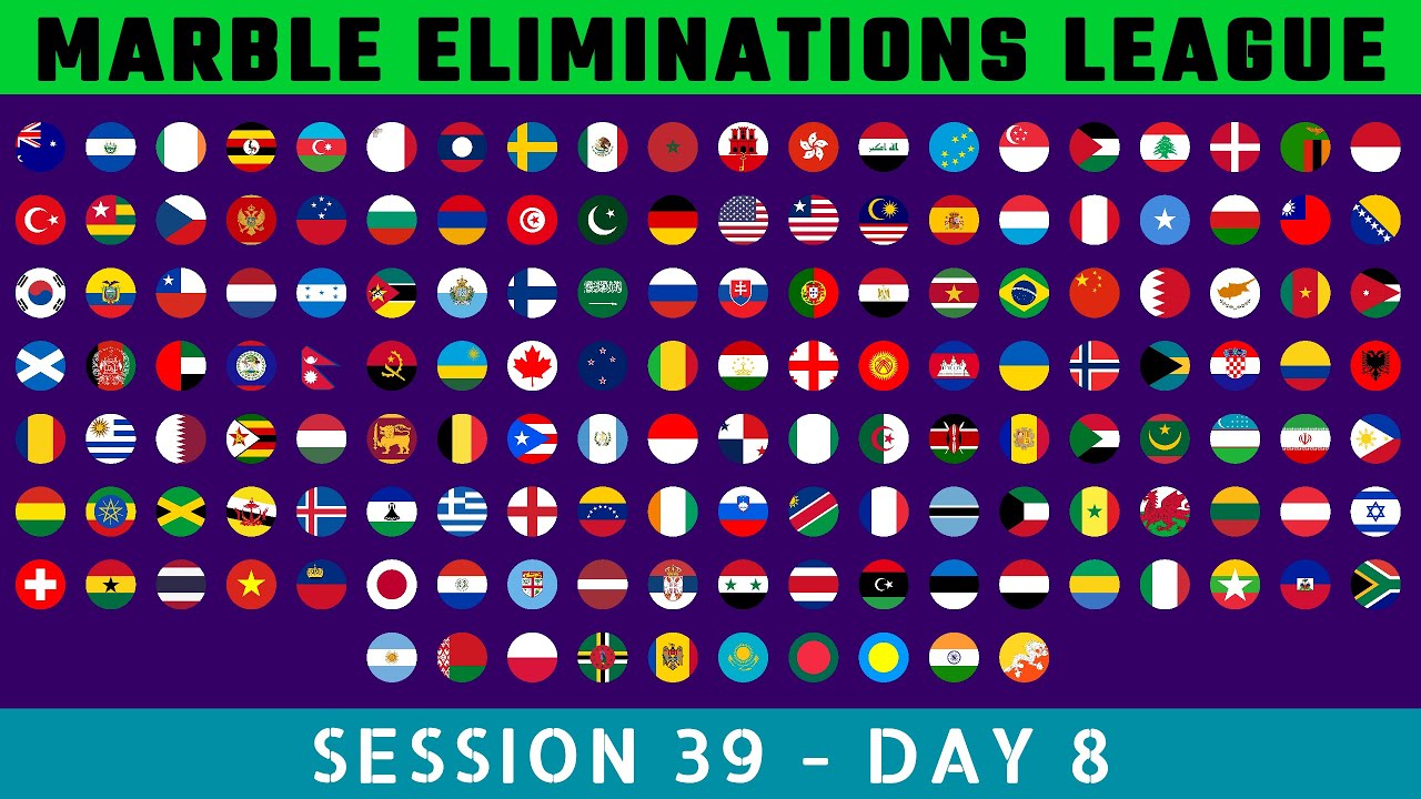 Marble Race League Eliminations Session 39 Day 8