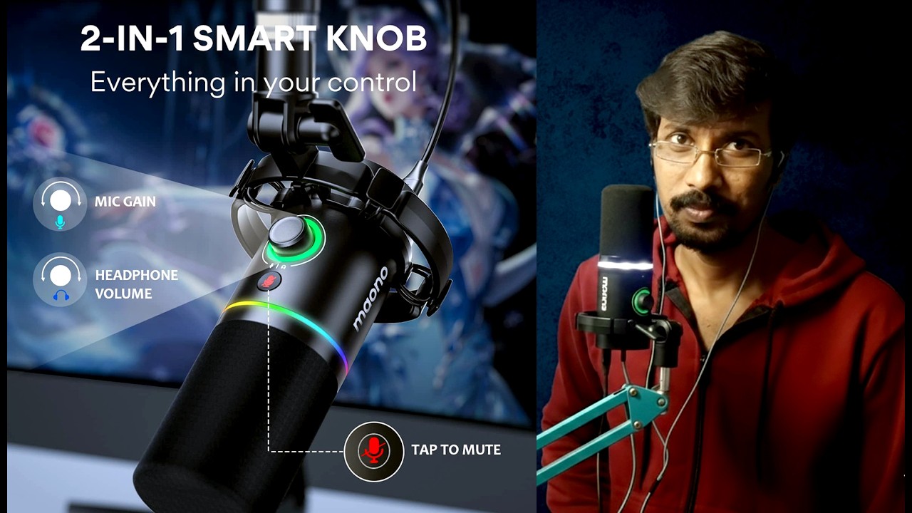 முகம் என் முகவரி- Part 3 | MAONO PD200X USB XLR Dynamic Mic PC & Mobile YouTube Recording #AmWithYou