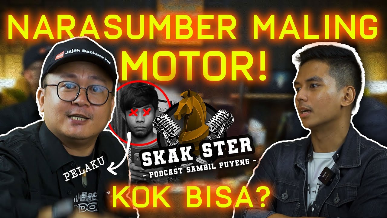 7 KALI TAMPIL DI PODCAST, TERNYATA DIA MALING! w/ Alley Jejak Backpacker | SKAK STER #1