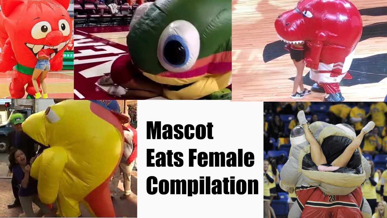 Mascot Eats Female Compilation 