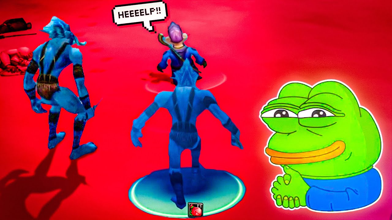 I Pretended To Be An NPC In HardCore Classic Wow