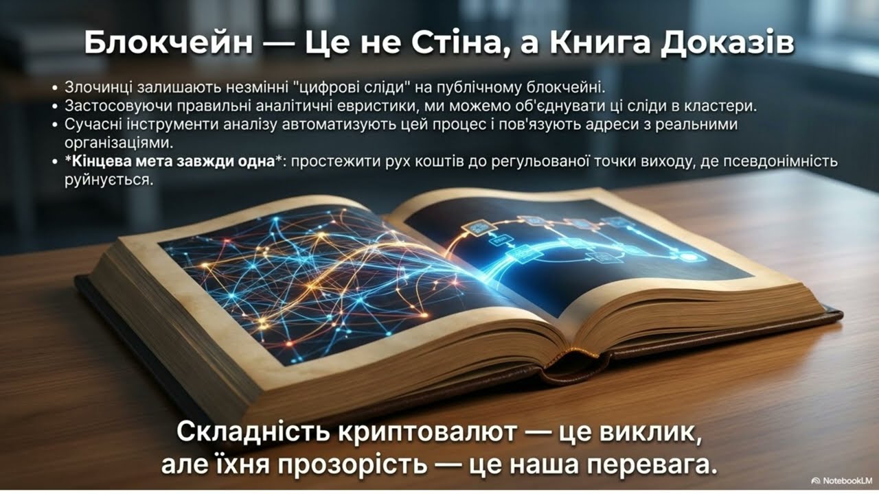 Презентація. Деанонімізація власників криптоактвів