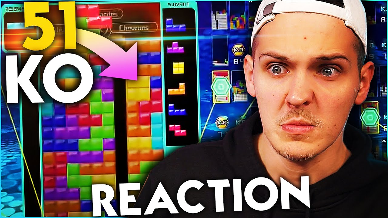 51 KO's in EINEM Tetris 99 Spiel?! - Huebi reagiert