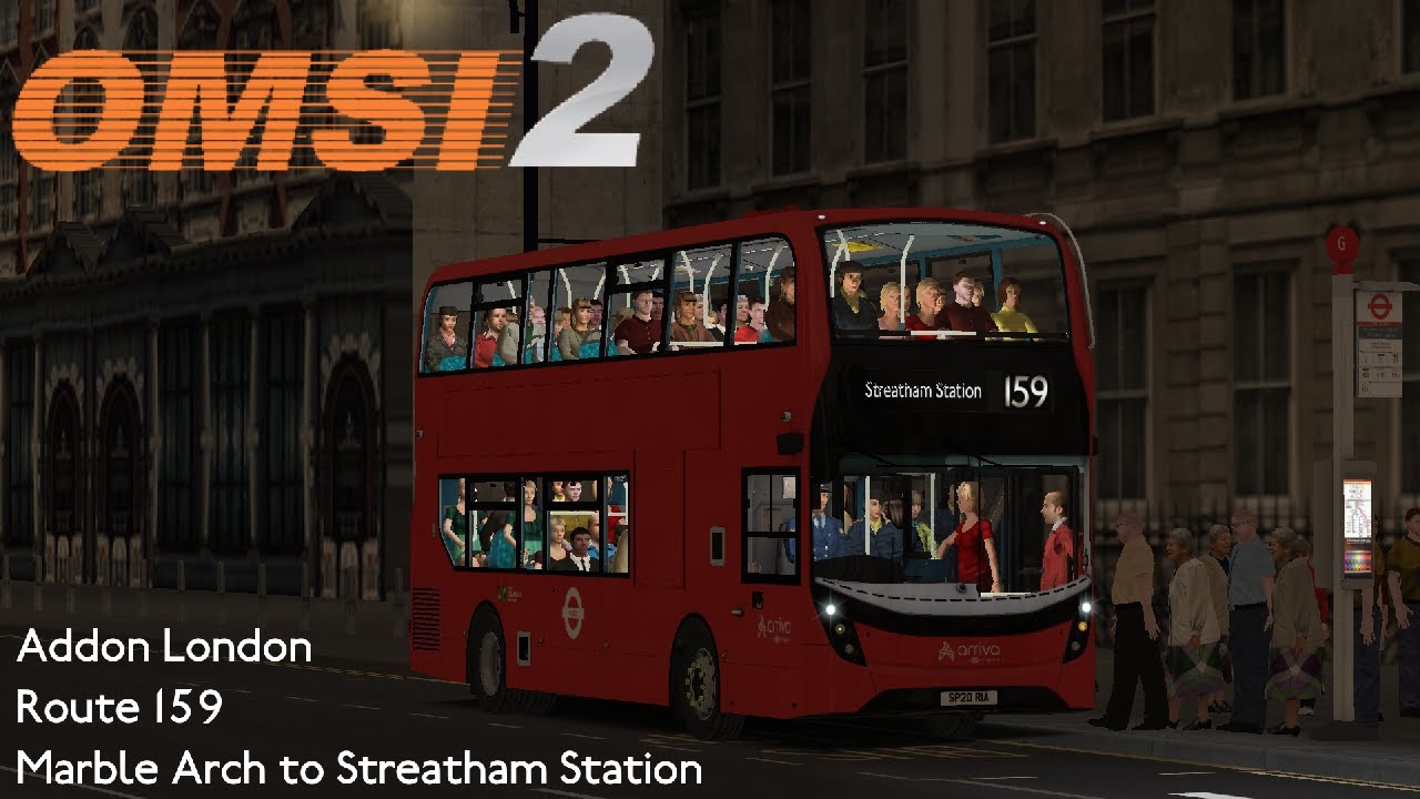 OMSI 2 - Addon London Route 159 to Streatham Hill Station