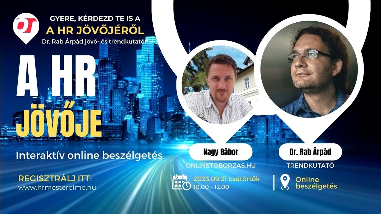 🎙️ A HR jövője - Beszélgetés dr. Rab Árpáddal - 2024