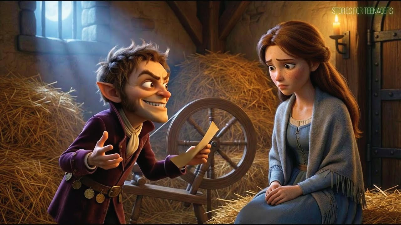 Rumpelstiltskin (Classic German Fairy Tale) | Don’t Make Promises in Panic | Full Animated Movie