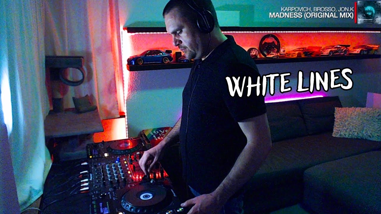 White Lines - Indie Dance & Melodic Techno Mix 🎧 Dynamic Session with DJ Casba