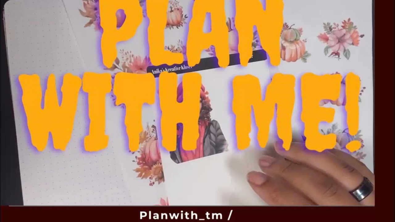 Plan With Me #youtubecollabloopgroup 