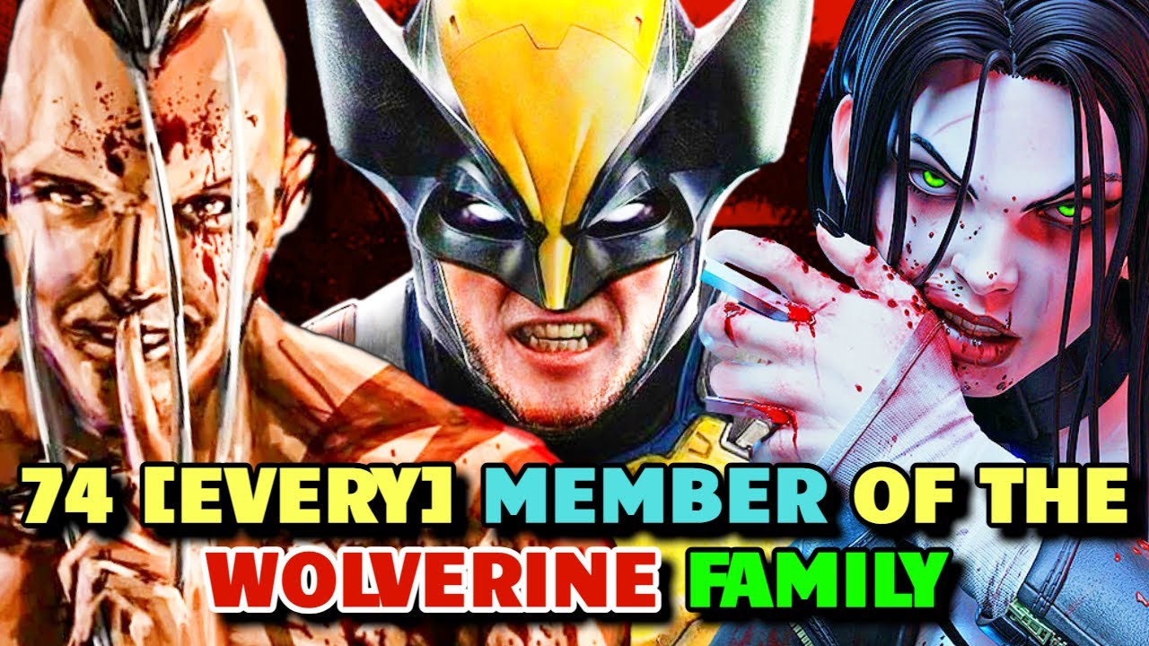 Every (74) Member Of the Wolverine Family - Explored In Detail With Backstories