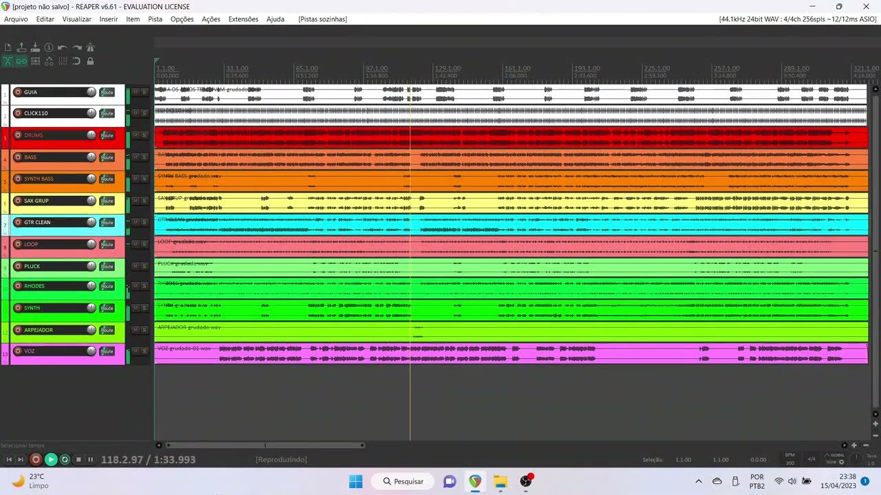 Eli Soares - Os Anjos Te Louvam (Multitracks Elite Cover)