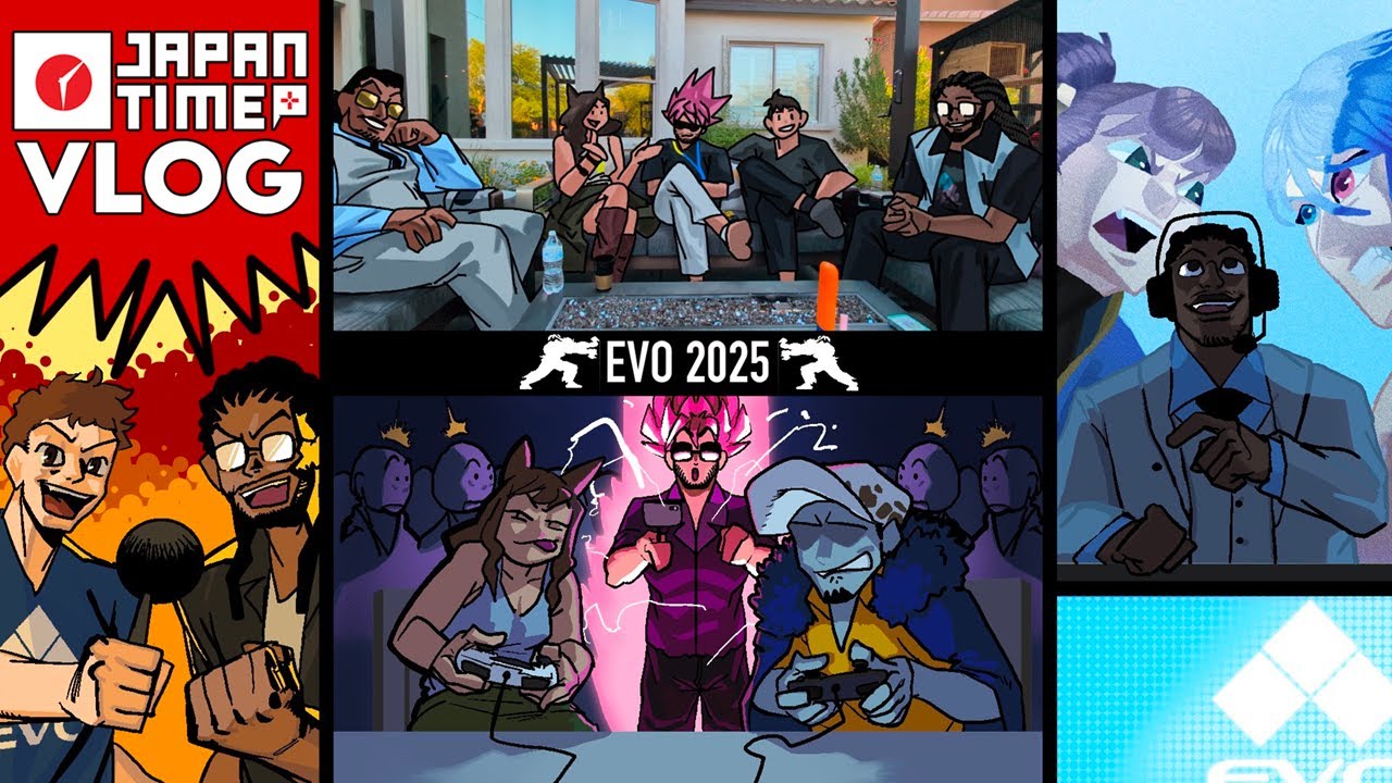 JAPAN TIME GOES TO EVO 2025 - VLOG