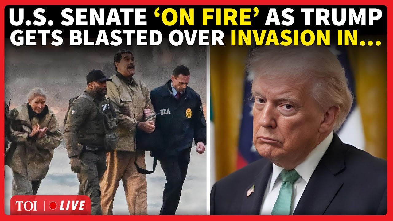 US Senate ‘EXPLODES’ As Senators Bash Trump For US Invasion In Venezuela; ‘Violation Of This Order…’