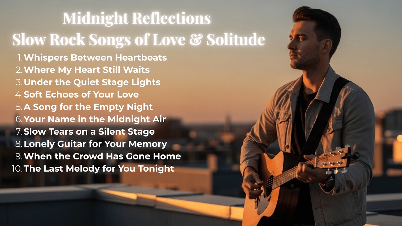 Romantic Slow Rock Night Playlist ❤️ Whispers Between Heartbeats | Gentle Love Rock Songs
