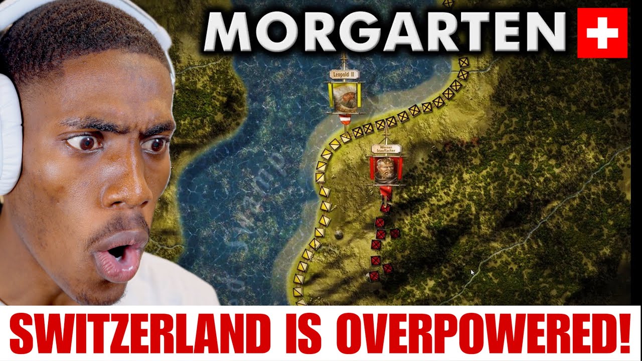 American Reacts to The Rise of the Swiss || Battle of Morgarten