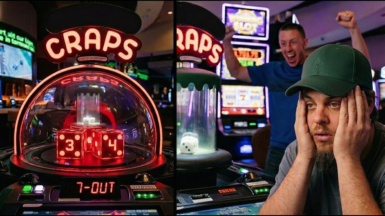 My Bubble Craps Strategy CRUMBLED... Had to Bounce Back on Slots!