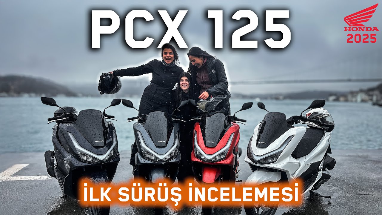 2025 Honda PCX 125 İlk Sürüş Hissiyatı ! | SH 125i ile Kıyasladım !