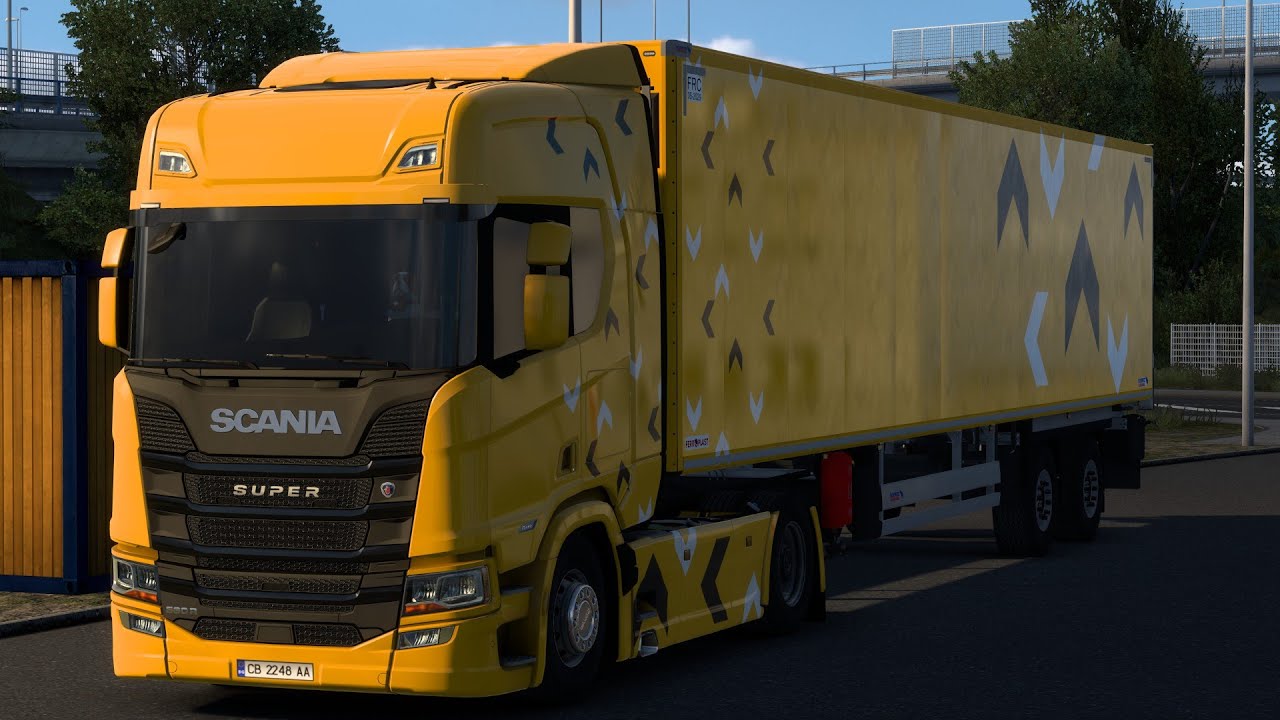 Караме Новата Scania r550 super...