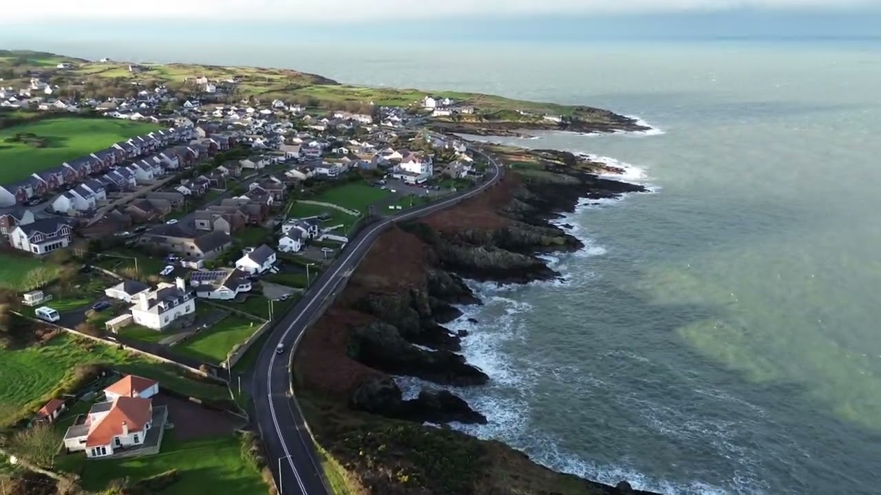 Porth Llechog, Ynys Môn - Bull Bay, Anglesey (North Wales) Drone Shots Wales