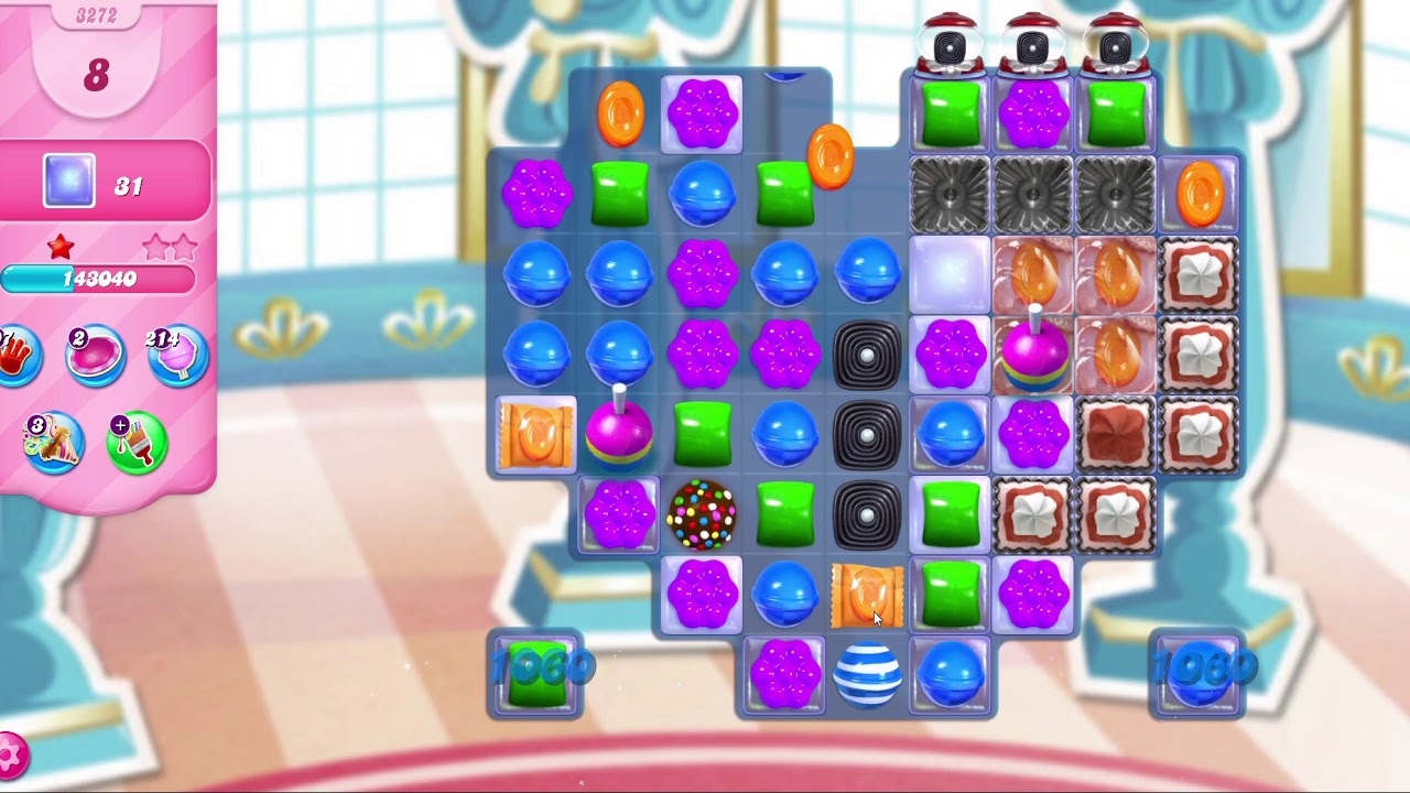 Candy Crush Saga Level 3272 - No boosters