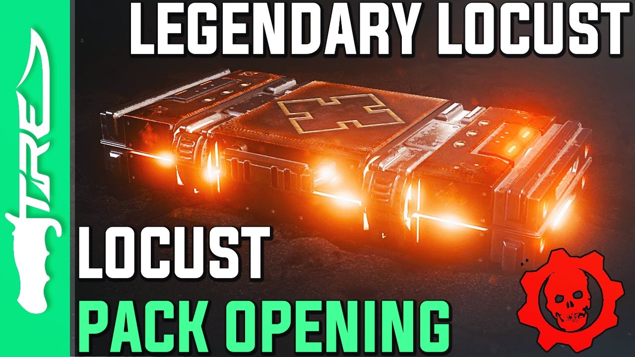THE LOCUST HAVE RETURNED! - Gears of War 4 Gear Packs Opening - 13 LOCUST DRONE PACKS!