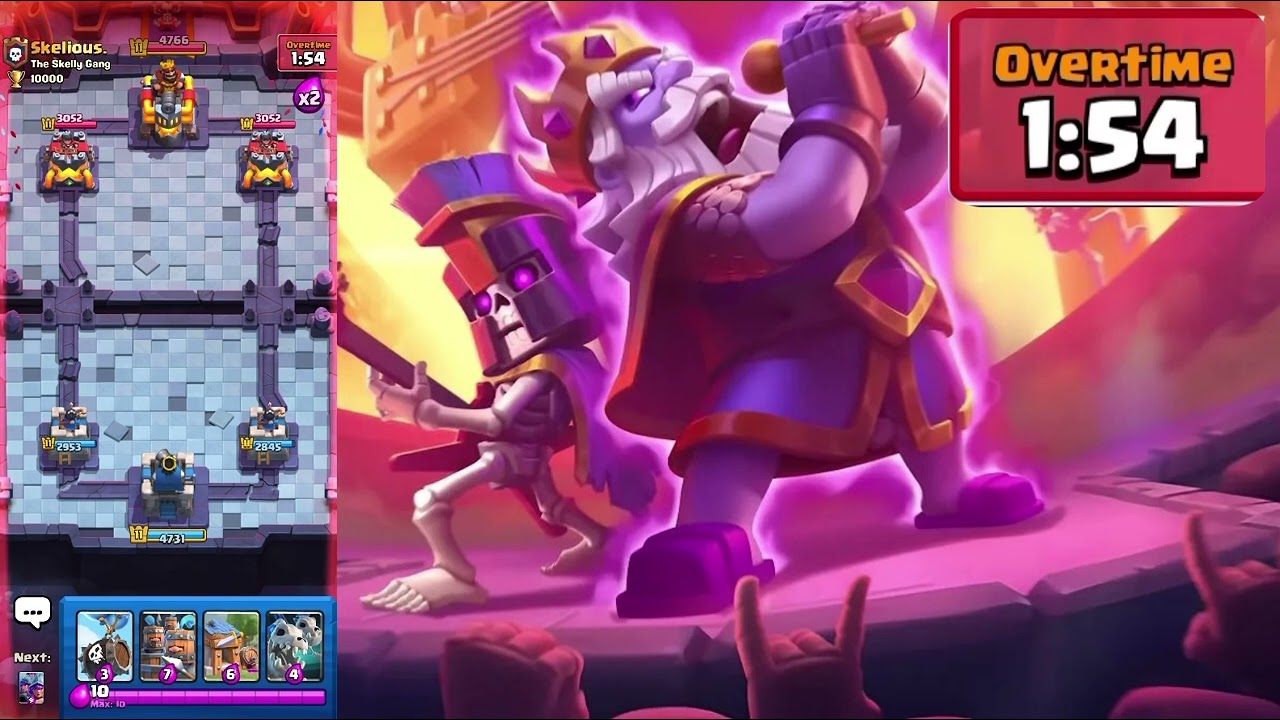 Rock & Rule, Battle + sudden death/overtime Clash Royale New season OST