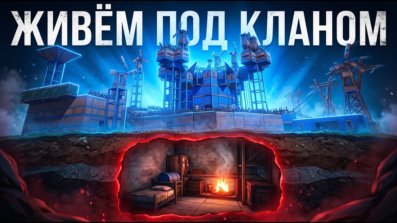 200 MISSILES AGAINST MY CAVE! I LIVE UNDER A BRAZILIAN CLAN in Rust