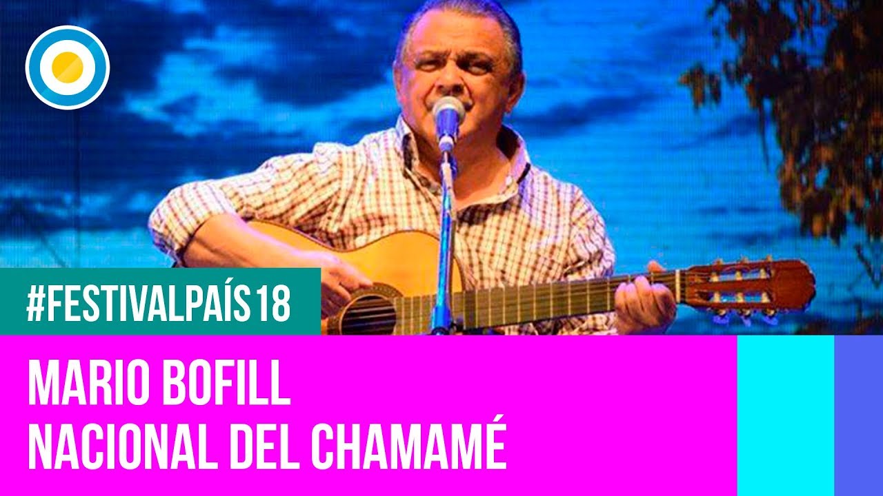 Mario Bofill  en el Festival Nacional del Chamamé 2018