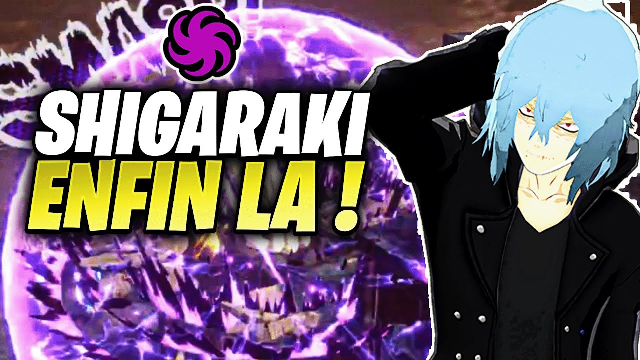 LE NOUVEAU SET DE SHIGARAKI A L'AIR INCROYABLE ! MY HERO ULTRA RUMBLE