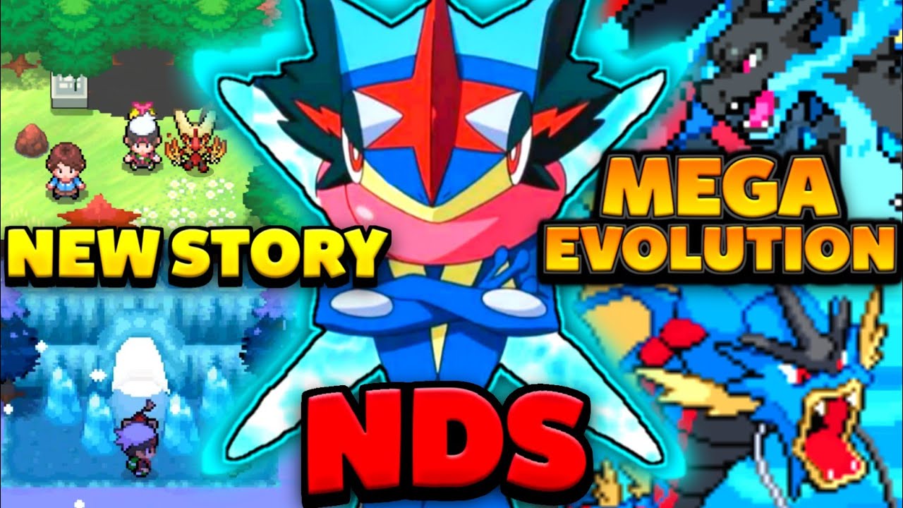 Pokemon NDS Rom Hack 2023 With Mega Evolution, New Story, Gen 1-6 & Much More!