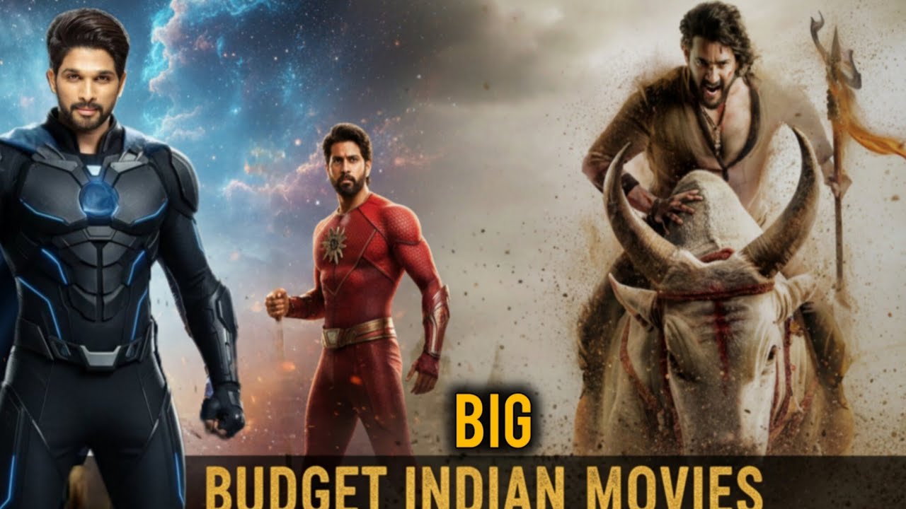 Upcoming big budget Indian movies🎬| I-Movies Series