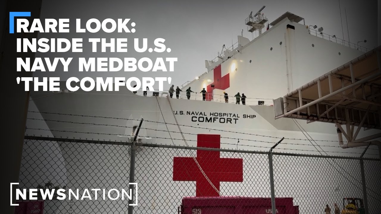 Navy hospital ship ‘The Comfort’: Rare look inside | NewsNation Reports